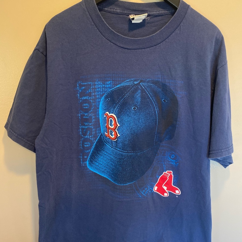 Boston red sox mlb tee large lee sport